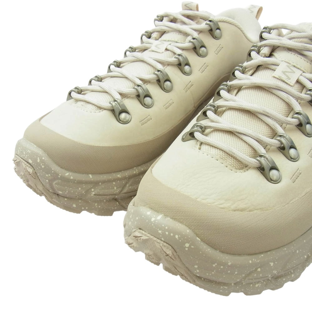 HOKA ONE ONE ホカ オネオネ 1147952 U TOR SUMMIT トーサミット スニーカー ベージュ ベージュ系 25.5cm【極上美品】【中古】