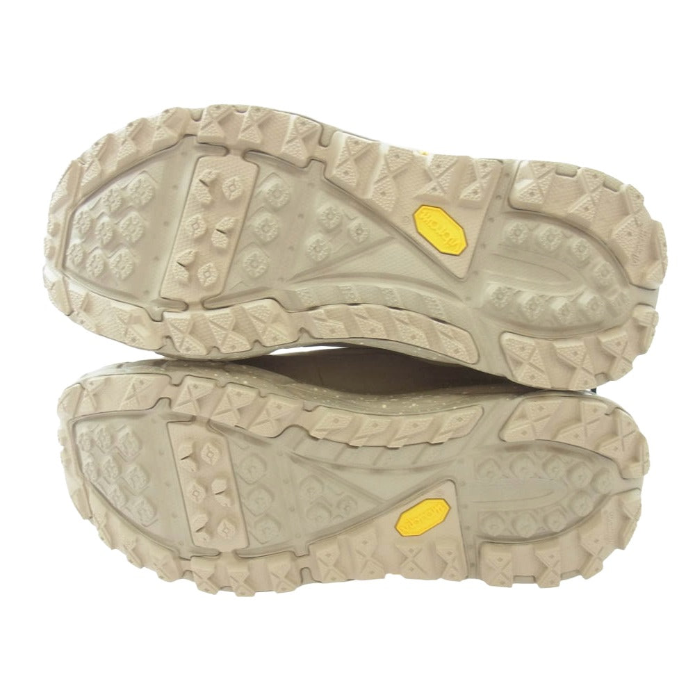 HOKA ONE ONE ホカ オネオネ 1147952 U TOR SUMMIT トーサミット スニーカー ベージュ ベージュ系 25.5cm【極上美品】【中古】