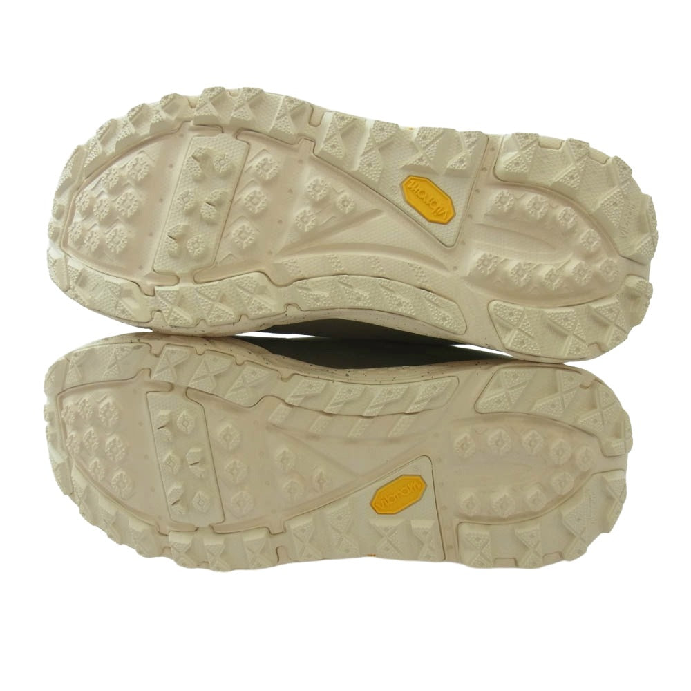 HOKA ONE ONE ホカ オネオネ 1147952 U TOR SUMMIT トーサミット スニーカー グリーン ライトグリーン系 25.5cm【極上美品】【中古】