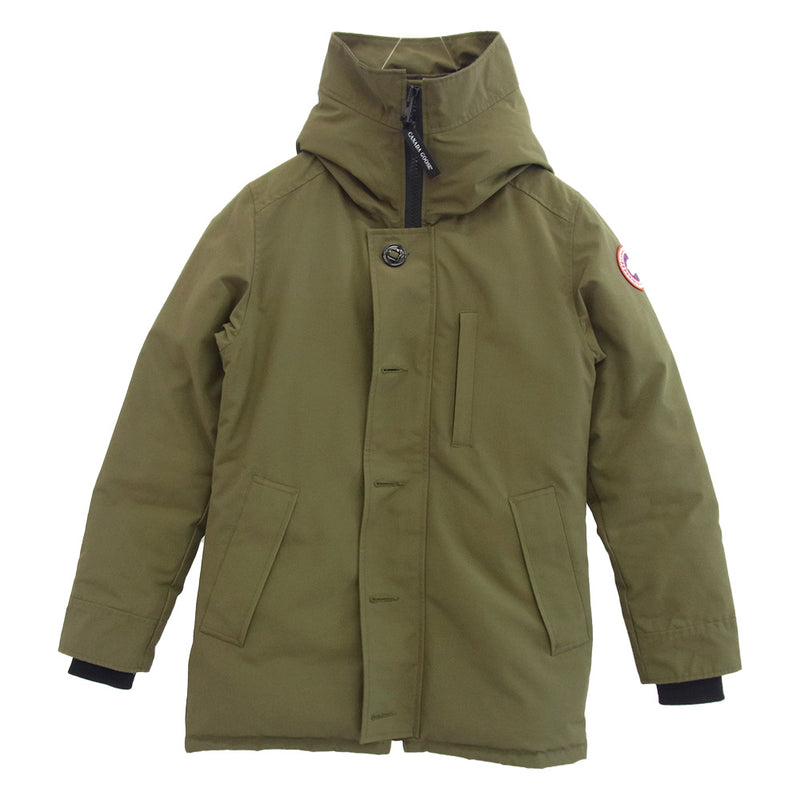 CANADA GOOSE カナダグース 3438JM ササビーリーグタグ JASPER PARKA ジャスパー パーカ ダウン ジャケット カーキ系 S【中古】
