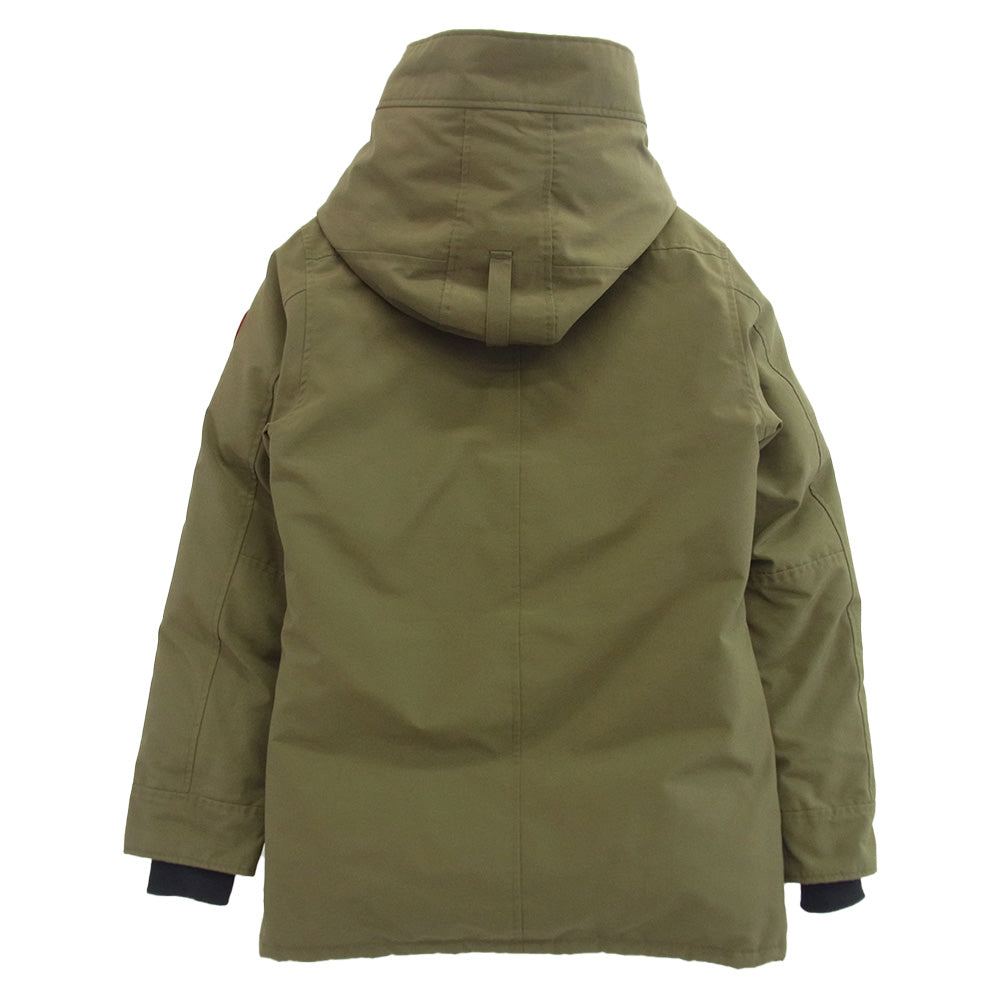 CANADA GOOSE カナダグース 3438JM ササビーリーグタグ JASPER PARKA ジャスパー パーカ ダウン ジャケット カーキ系 S【中古】