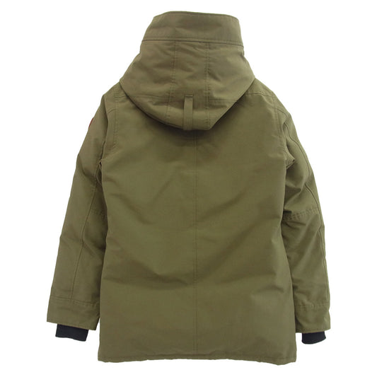 CANADA GOOSE カナダグース 3438JM ササビーリーグタグ JASPER PARKA ジャスパー パーカ ダウン ジャケット カーキ系 S【中古】