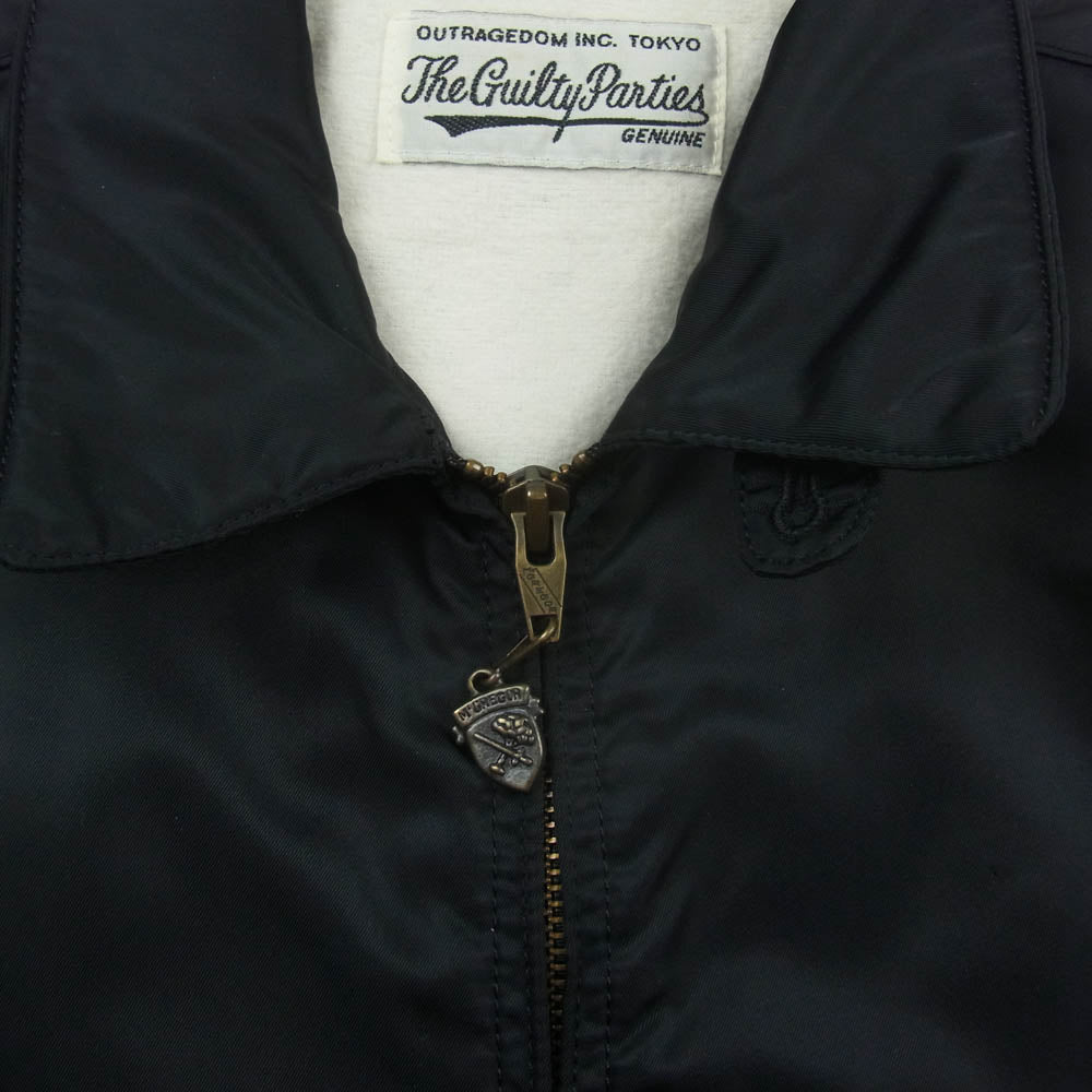 WACKO MARIA ワコマリア 113115401 McGREGOR マクレガー ナイロン ジャケット ブラック系 S【中古】