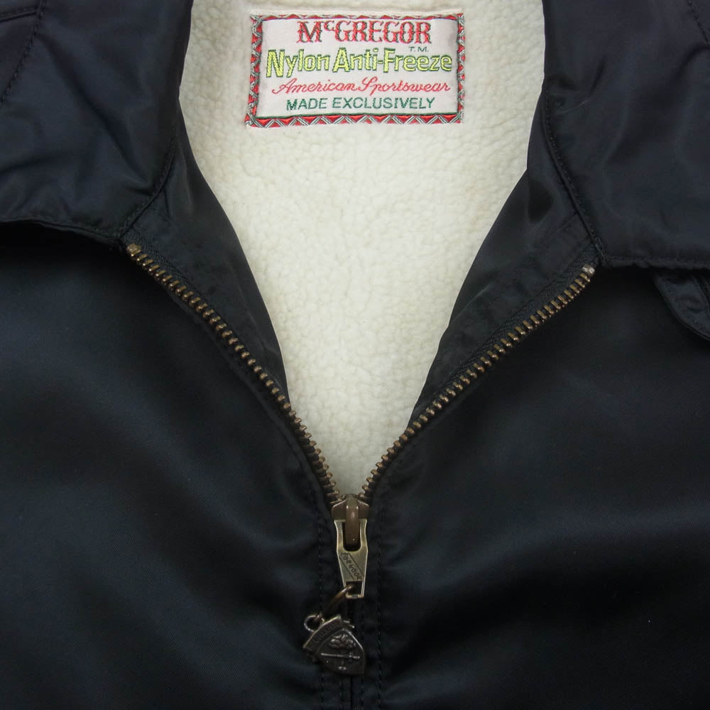 WACKO MARIA ワコマリア 113136707 McGREGOR マクレガー ナイロン ジャケット ブラック系 S【中古】