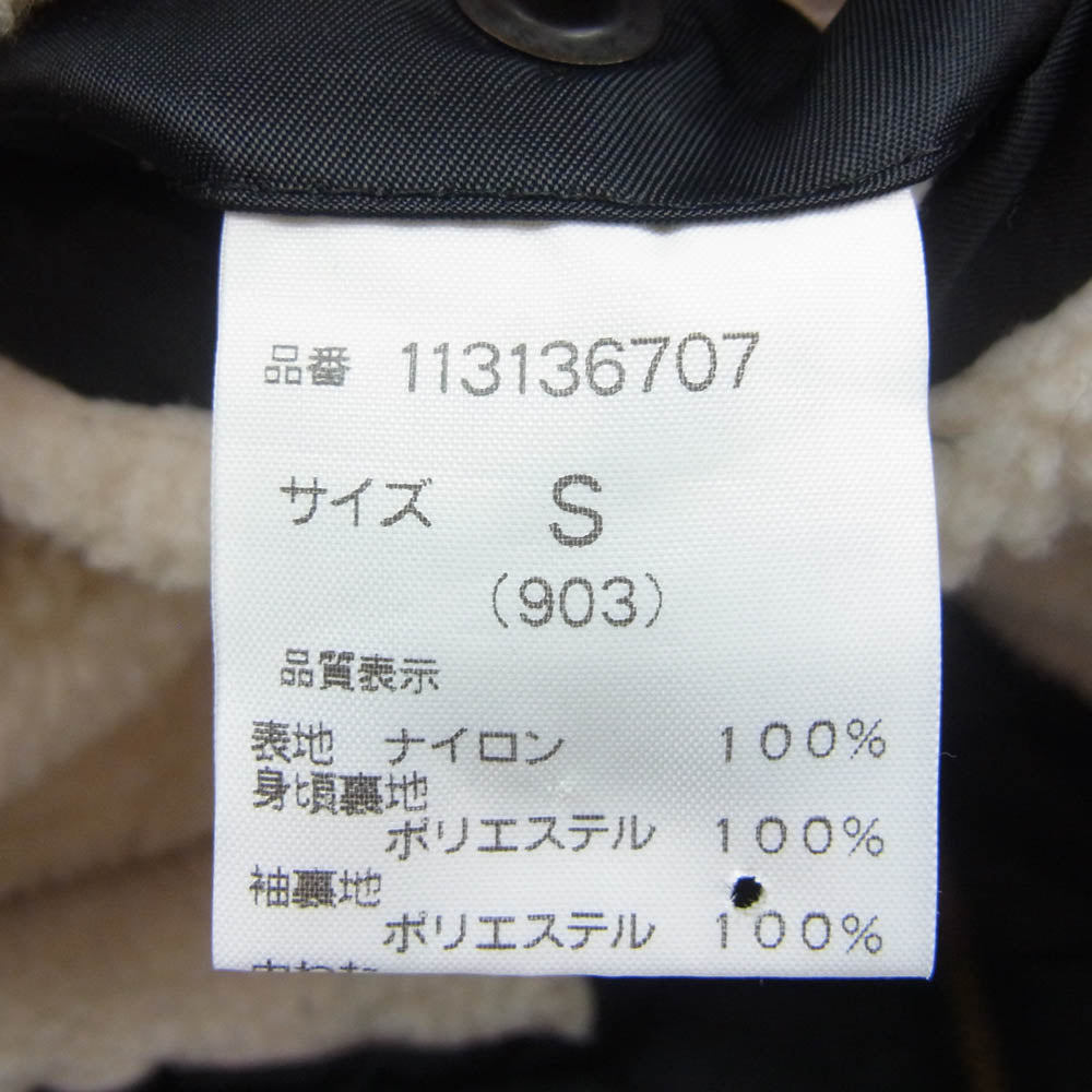 WACKO MARIA ワコマリア 113136707 McGREGOR マクレガー ナイロン ジャケット ブラック系 S【中古】