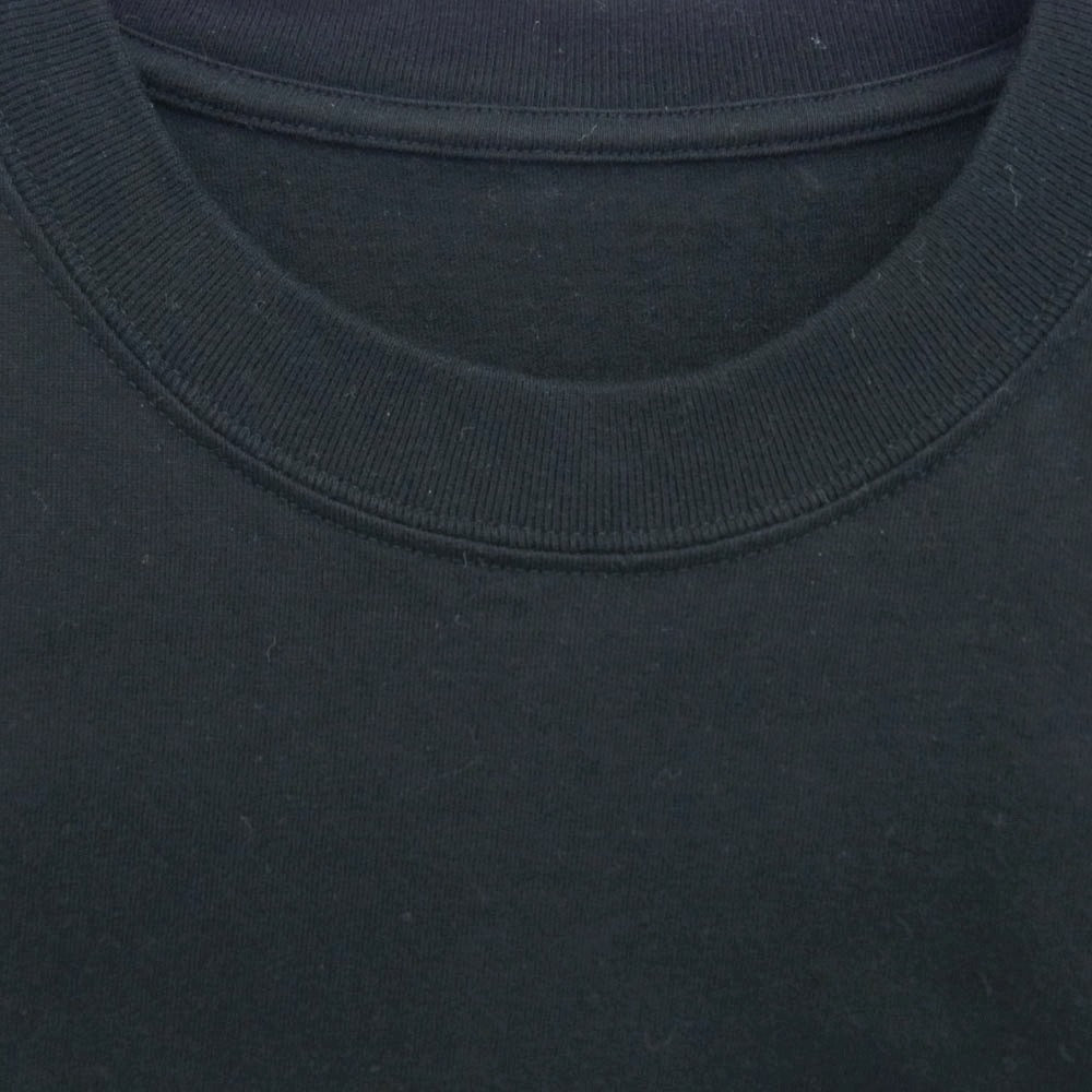 The Ennoy Professional ザ エンノイ プロフェッショナル 24SS SS24BRENCT02AM PACK T-SHIRTS 1P クルーネック 半袖 Tシャツ カットソー ブラック系 M【中古】