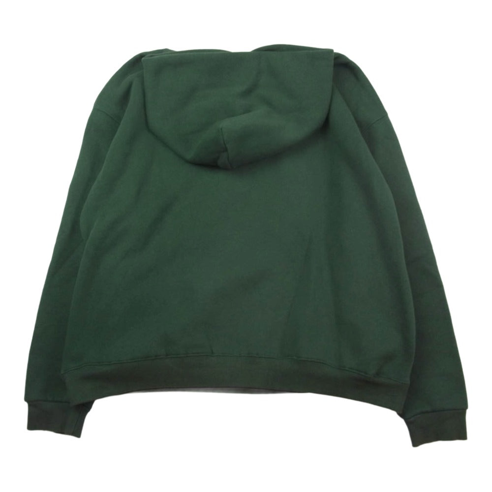 カクタスプラントフリーマーケット ye must be Born again プリント プルオーバー パーカー フーディー グリーン系 S【中古】