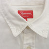 Supreme シュプリーム B/D アームロゴ 袖ロゴ刺繍 オックスフォード 長袖 ボタンダウン シャツ ホワイト系 M【中古】