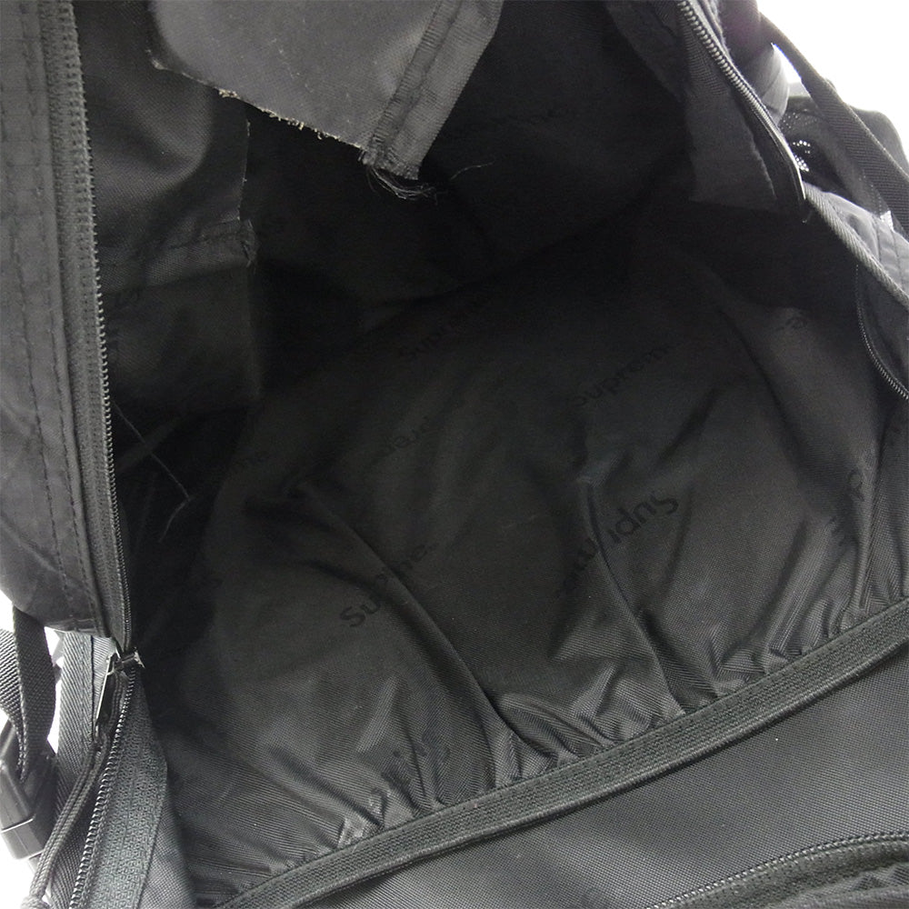 Supreme シュプリーム 18AW Backpack ボックスロゴ バックパック リュックサック ブラック系 表記なし【中古】