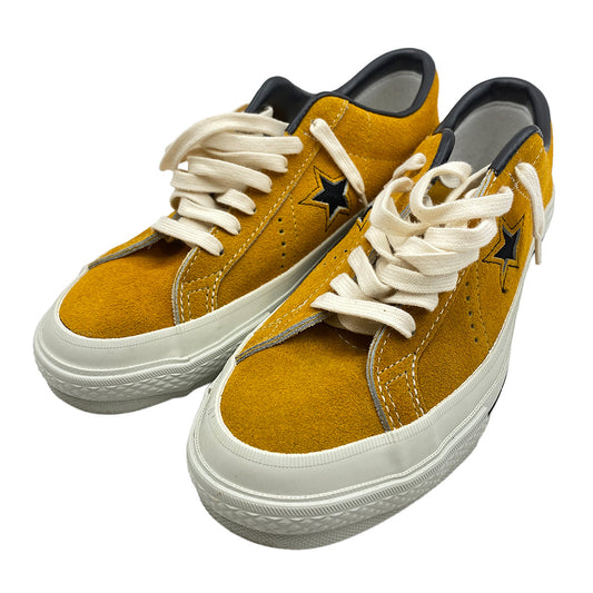 CONVERSE コンバース 33702060 ONE STAR J VTG GOLD ワンスター J スエード ゴールド ローカット スニーカー 25.5cm【中古】