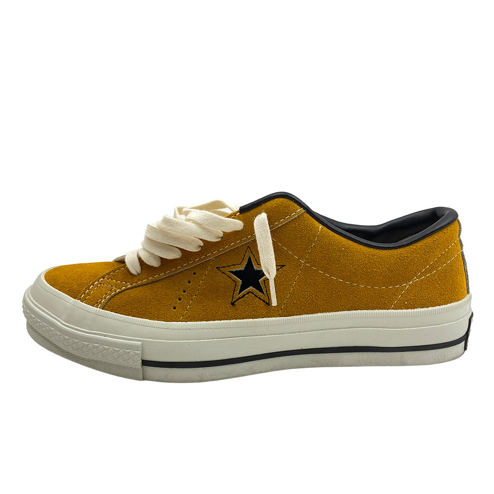 CONVERSE コンバース 33702060 ONE STAR J VTG GOLD ワンスター J スエード ゴールド ローカット スニーカー 25.5cm【中古】
