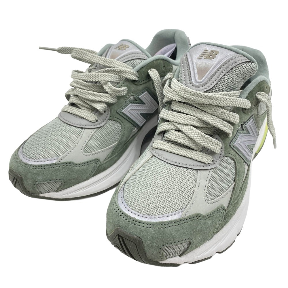 NEW BALANCE ニューバランス U2010WT WTAPS ダブルタップス ABZORB 2010 Olive Drab アブゾーブ スエード スニーカー オリーブドラブ 25.5cm【美品】【中古】