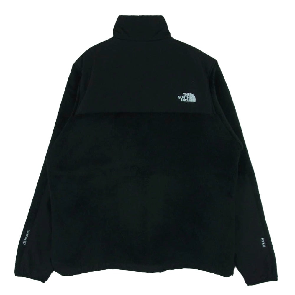HYKE ハイク × THE NORTH FACE ノースフェイス NLW258HK TNFH Fleece Trail Jacket フリース トレイル ジャケット ブラック系 S【中古】