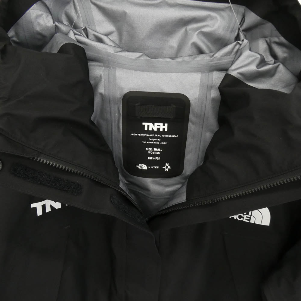 HYKE ハイク × THE NORTH FACE ノースフェイス NPW254HK TNFH GTX Trail Jacket ゴアテックス トレイルジャケット マウンテンパーカー ブラック系 S【中古】