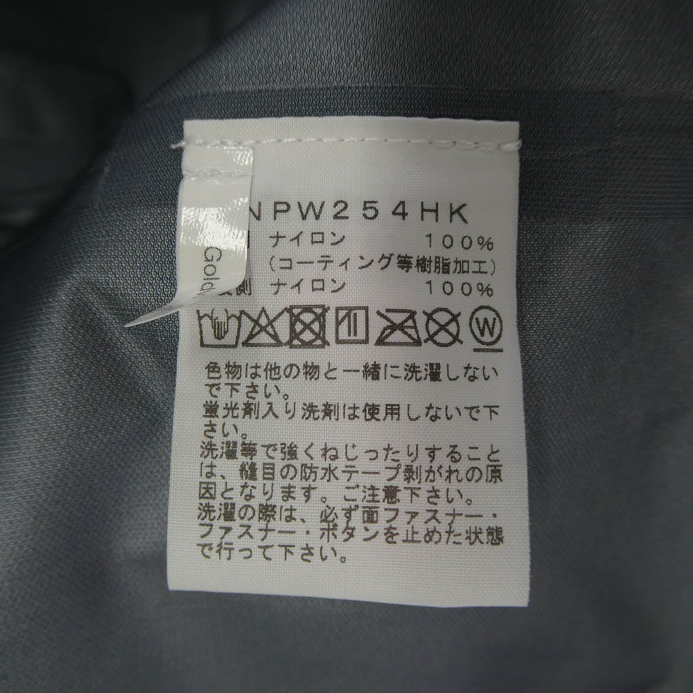 HYKE ハイク × THE NORTH FACE ノースフェイス NPW254HK TNFH GTX Trail Jacket ゴアテックス トレイルジャケット マウンテンパーカー ブラック系 S【中古】