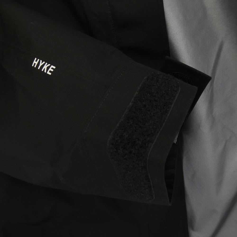 HYKE ハイク × THE NORTH FACE ノースフェイス NPW254HK TNFH GTX Trail Jacket ゴアテックス トレイルジャケット マウンテンパーカー ブラック系 S【中古】