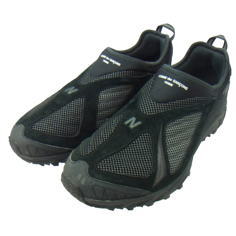 NEW BALANCE ニューバランス ML610SCD × COMME des GAR?ONS HOMME コム デ ギャルソン オム スリッポン スニーカー ブラック系 27cm【中古】