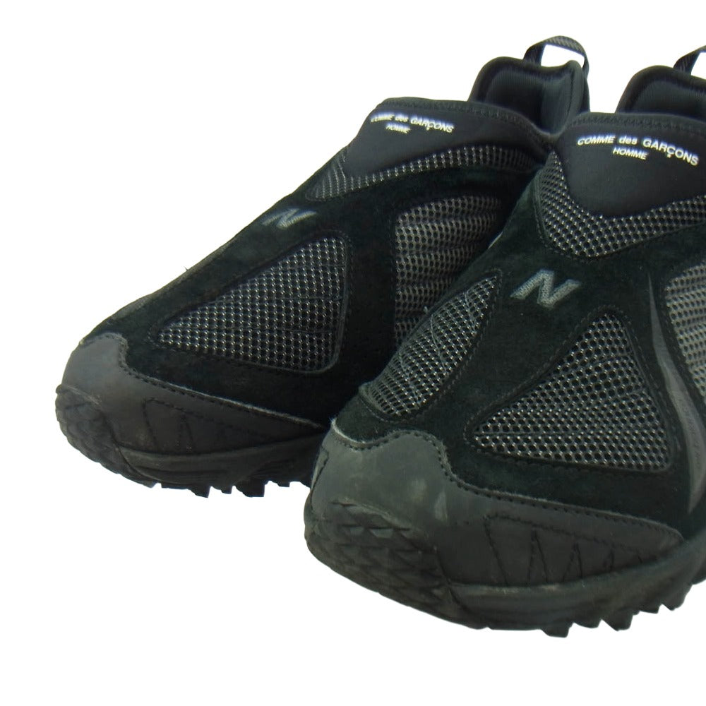 NEW BALANCE ニューバランス ML610SCD × COMME des GAR?ONS HOMME コム デ ギャルソン オム スリッポン スニーカー ブラック系 27cm【中古】
