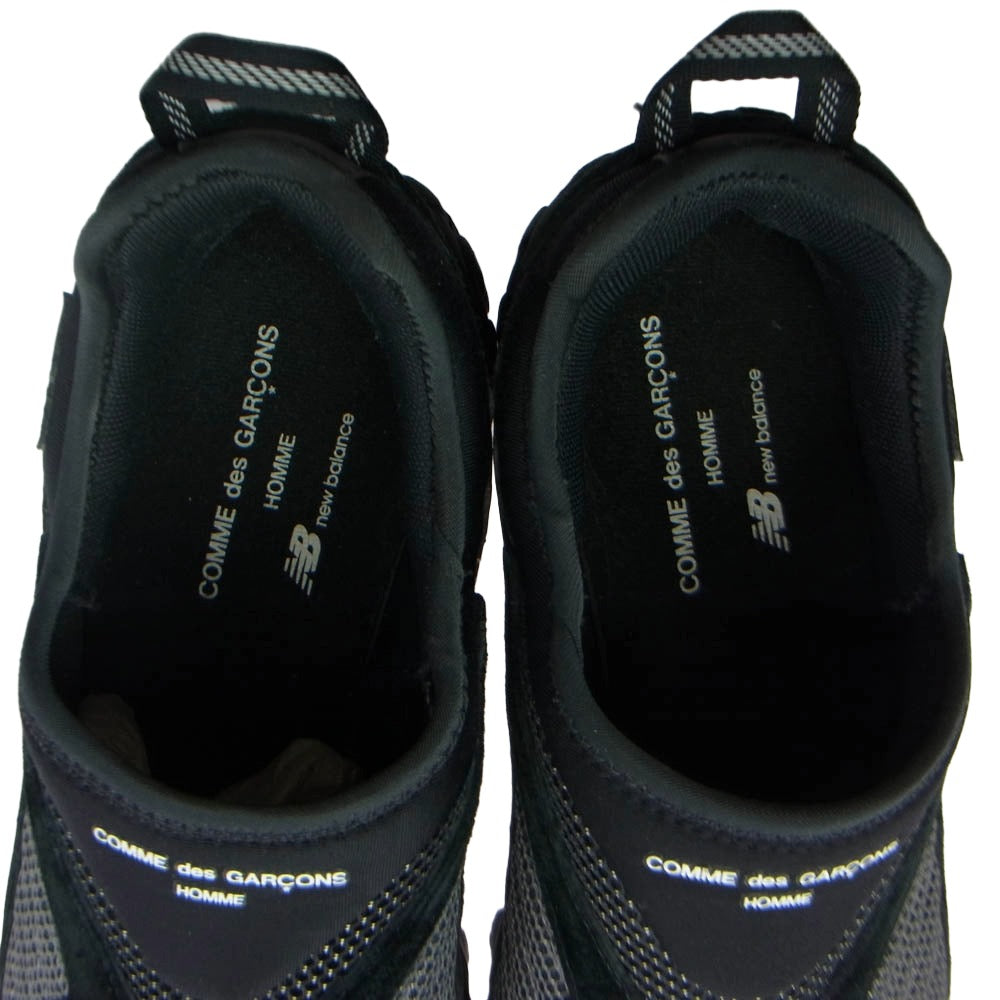 NEW BALANCE ニューバランス ML610SCD × COMME des GAR?ONS HOMME コム デ ギャルソン オム スリッポン スニーカー ブラック系 27cm【中古】