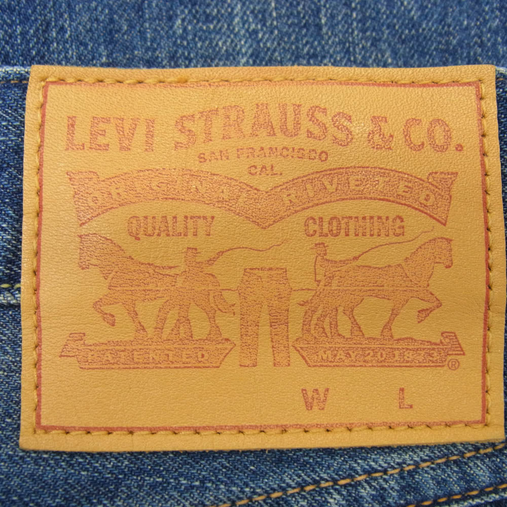 JUNYA WATANABE COMME des GARCONS MAN ジュンヤワタナベコムデギャルソンマン 25SS wo-p206-051-1-2 × Levis リーバイス DENIM PANTS セルヴィッチ 加工 デニム パンツ インディゴブルー系 S【中古】