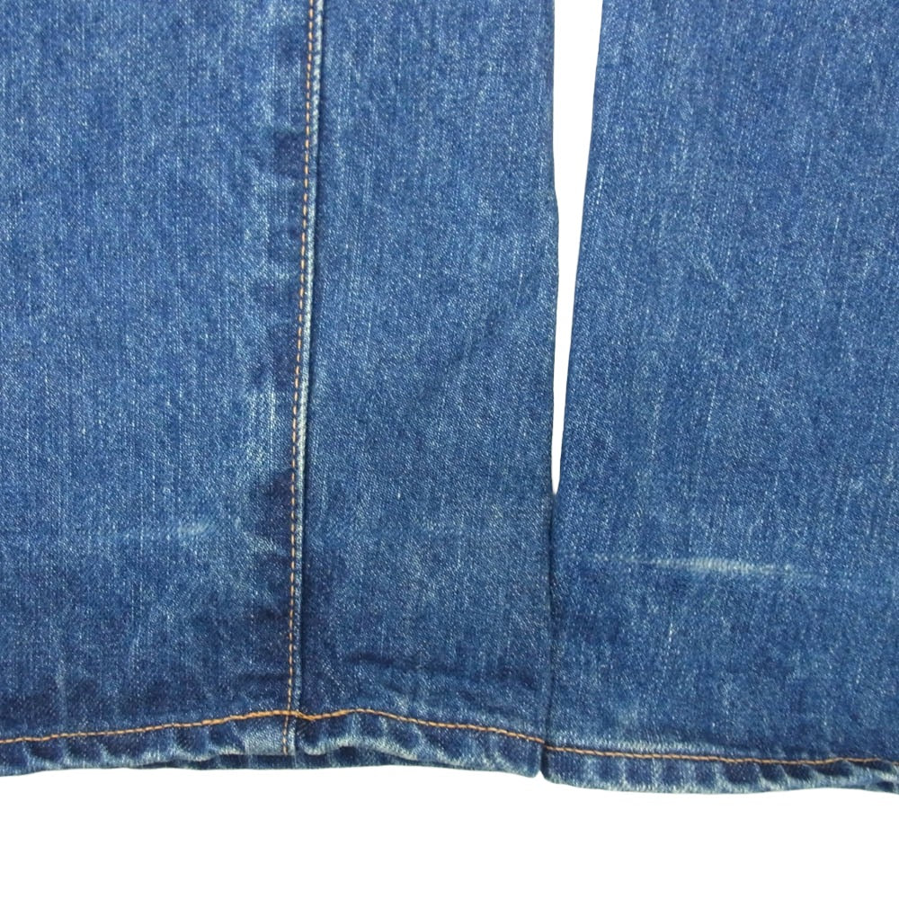 JUNYA WATANABE COMME des GARCONS MAN ジュンヤワタナベコムデギャルソンマン 25SS wo-p206-051-1-2 × Levis リーバイス DENIM PANTS セルヴィッチ 加工 デニム パンツ インディゴブルー系 S【中古】