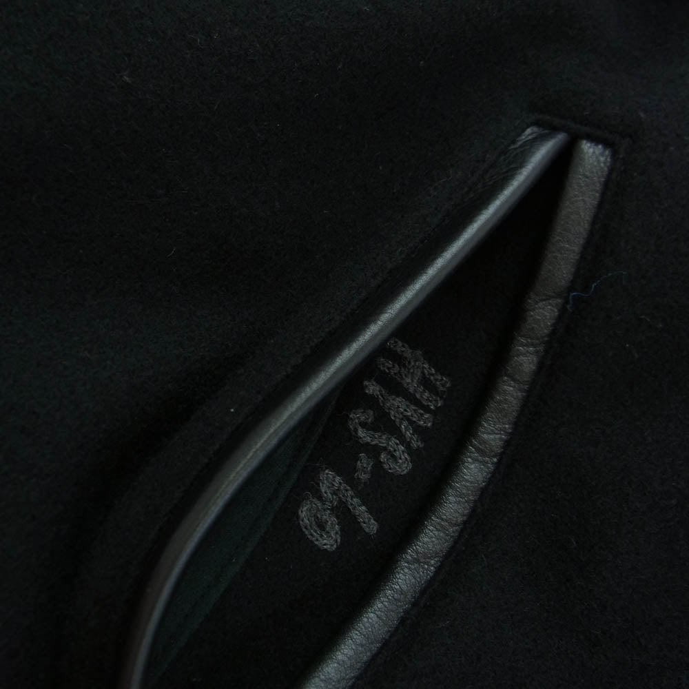 HYSTERIC GLAMOUR ヒステリックグラマー 02233AB18 野口強 DYNAMITE ANGEL 刺繍 スタジャン バーシティ ジャケット ブラック系 M【美品】【中古】