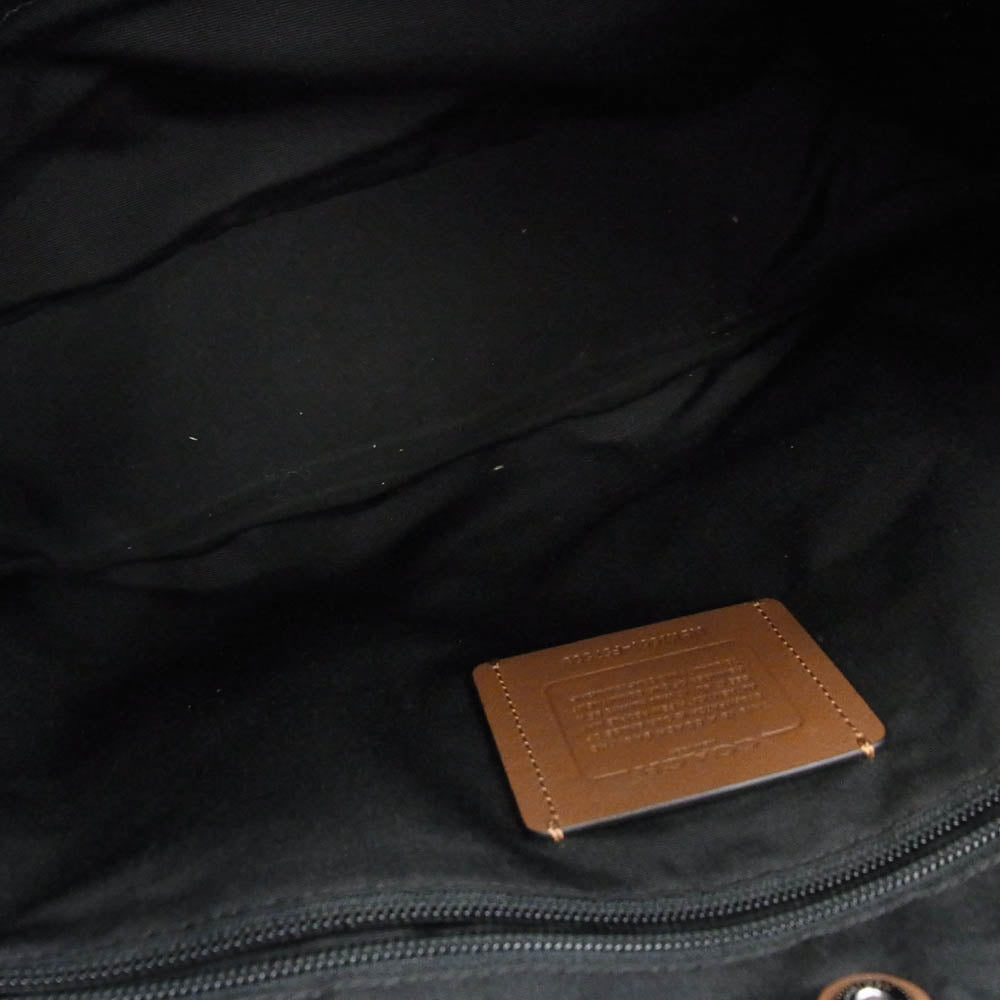 COACH コーチ F57568 2WAY レザー ショルダーバッグ ビジネスバッグ ブリーフケース ブラウン系【中古】