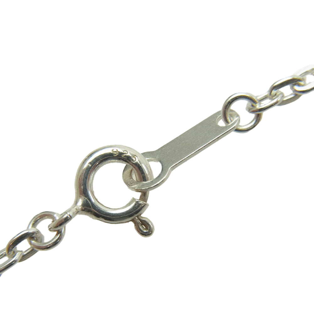 A&G エーアンドジー Flamed Pendant フレームド クロス ペンダント ネックレス トップ シルバー系【中古】