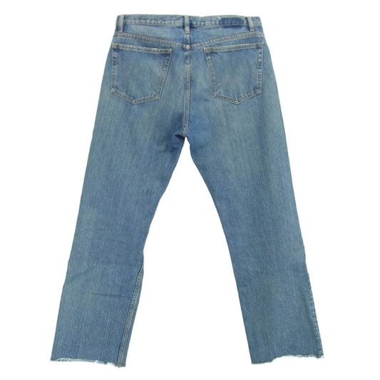 MAISON MARGIELA メゾンマルジェラ 21SS S50LA0179 10ライン 四つタグ カットオフ デニム パンツ ライトブルー系 31【中古】