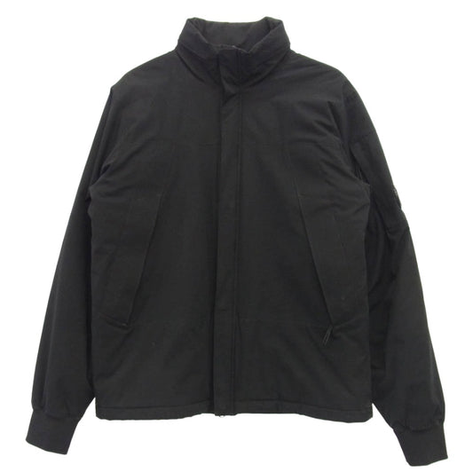 C.P.Company シーピーカンパニー 11CMOW174A 袖ゴーグル 中綿 ジャケット ブルゾン ブラック系 46【中古】
