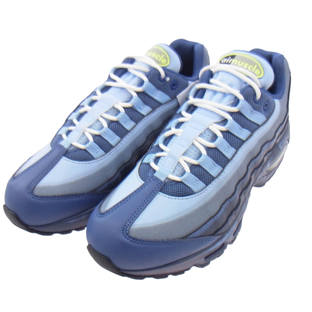NIKE ナイキ II7404-400 × Yu-Gi-Oh! 遊戯王 Air Max 95 Air Muscle Joey エアマックス スニーカー ブルー系 27cm【新古品】【未使用】【中古】