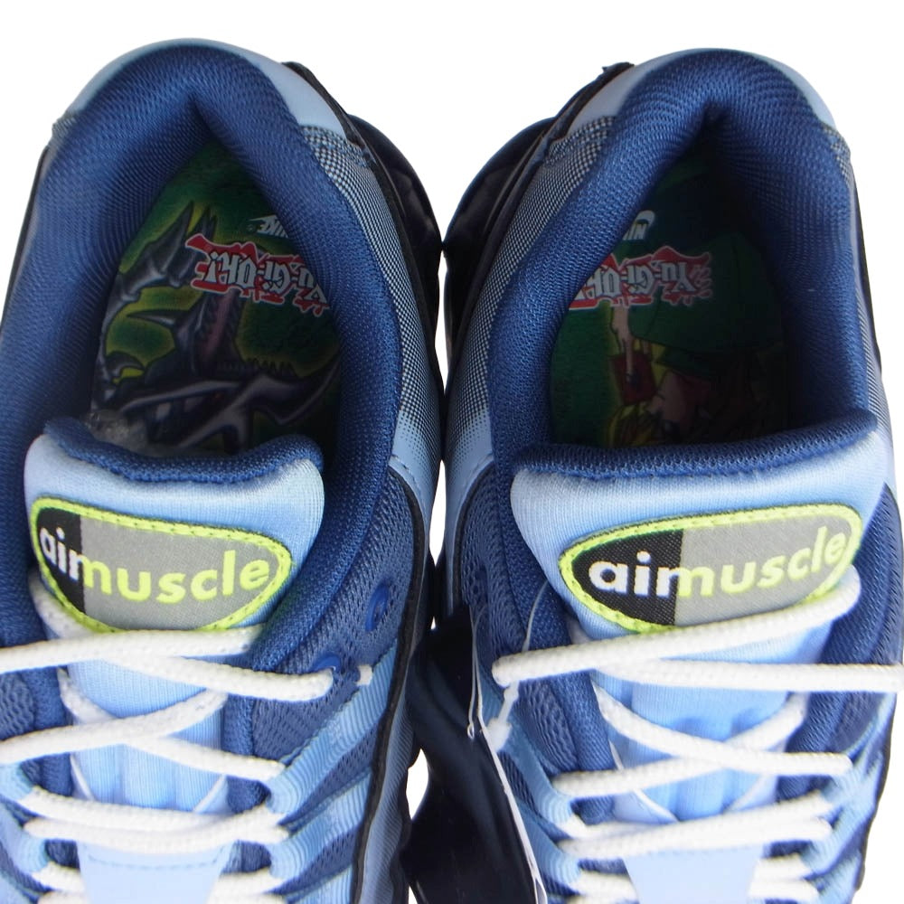 NIKE ナイキ II7404-400 × Yu-Gi-Oh! 遊戯王 Air Max 95 Air Muscle Joey エアマックス スニーカー ブルー系 27cm【新古品】【未使用】【中古】
