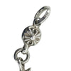 CHROME HEARTS クロムハーツ（原本無） 1B TNY CH CRS 1DIA 1ボール タイニー CHクロス アフター 1ダイヤ チャーム ペンダント トップ シルバー系【中古】