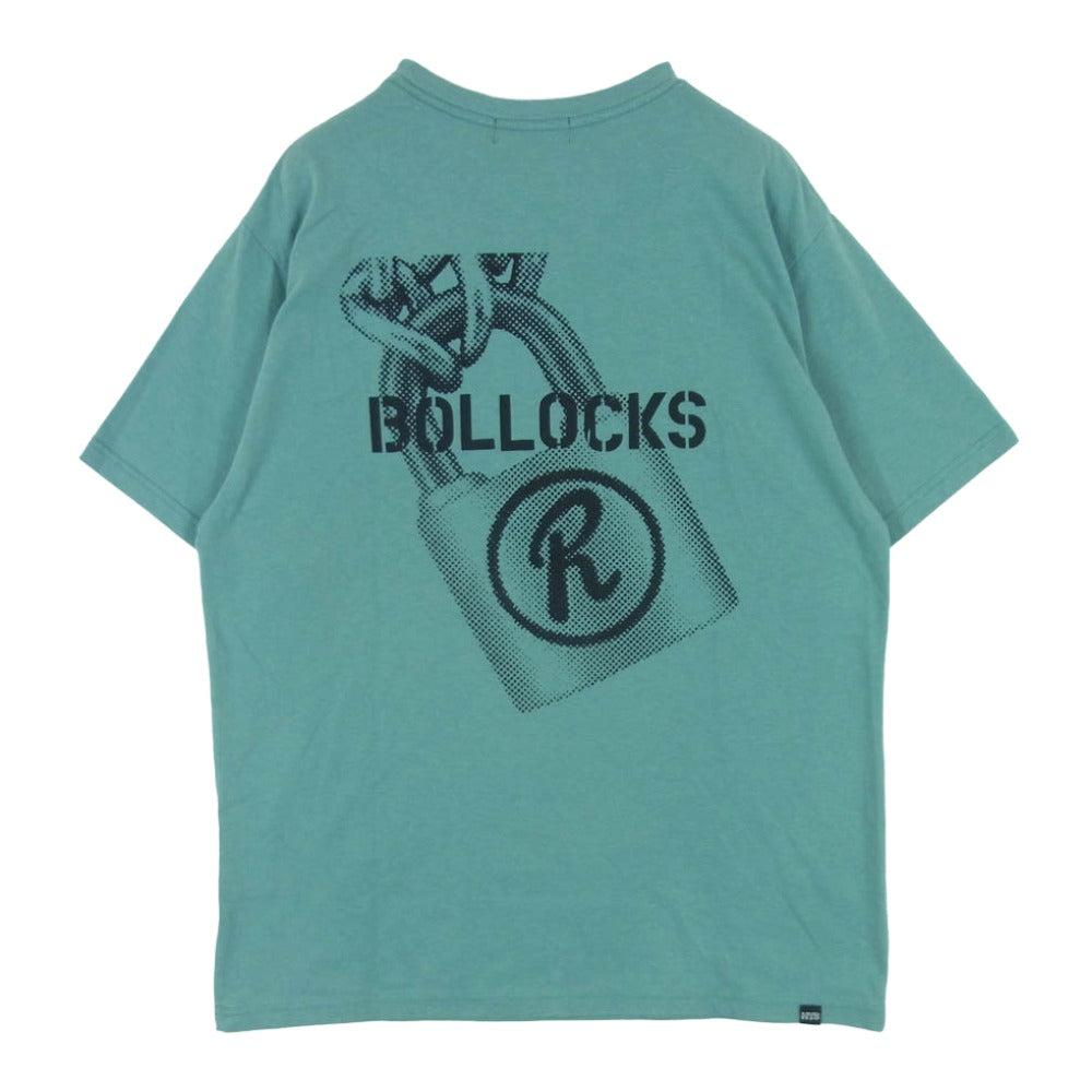 HYSTERIC GLAMOUR ヒステリックグラマー 25SS 02251CT16 DENNIS MORRIS/SID JULY’77 プリント 半袖 Tシャツ カットソー ブルー系 L【中古】