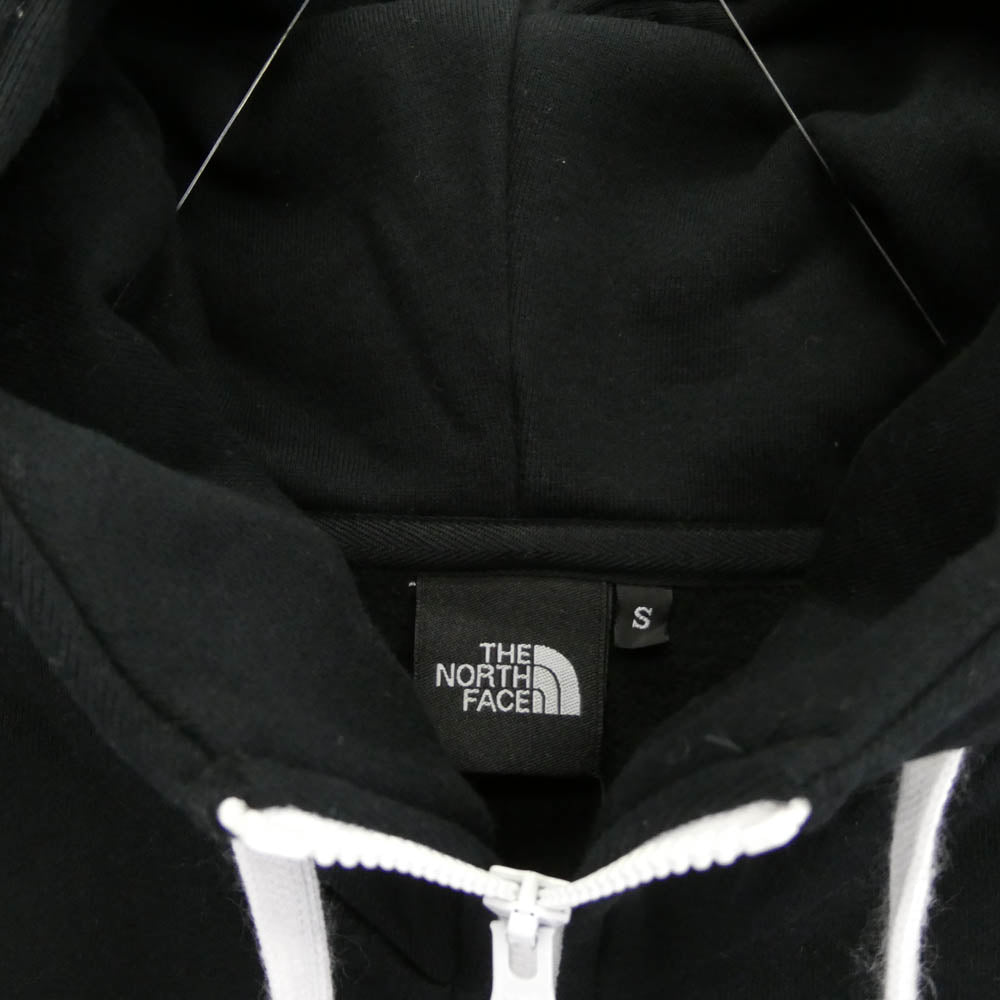 THE NORTH FACE ノースフェイス NT11930 Rearview FullZip Hoodie リアビュー フルジップ フーディ パーカー ブラック系 S【中古】