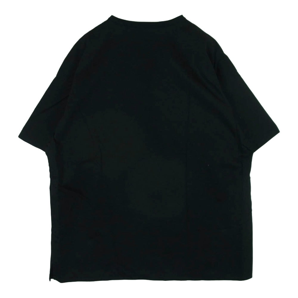 THE RERACS ザリラクス 22SS 22SS-RECS-338-J SUPER OVER SIZE T-SHIRT スーパー オーバーサイズ 半袖 Tシャツ ブラック系 F【中古】