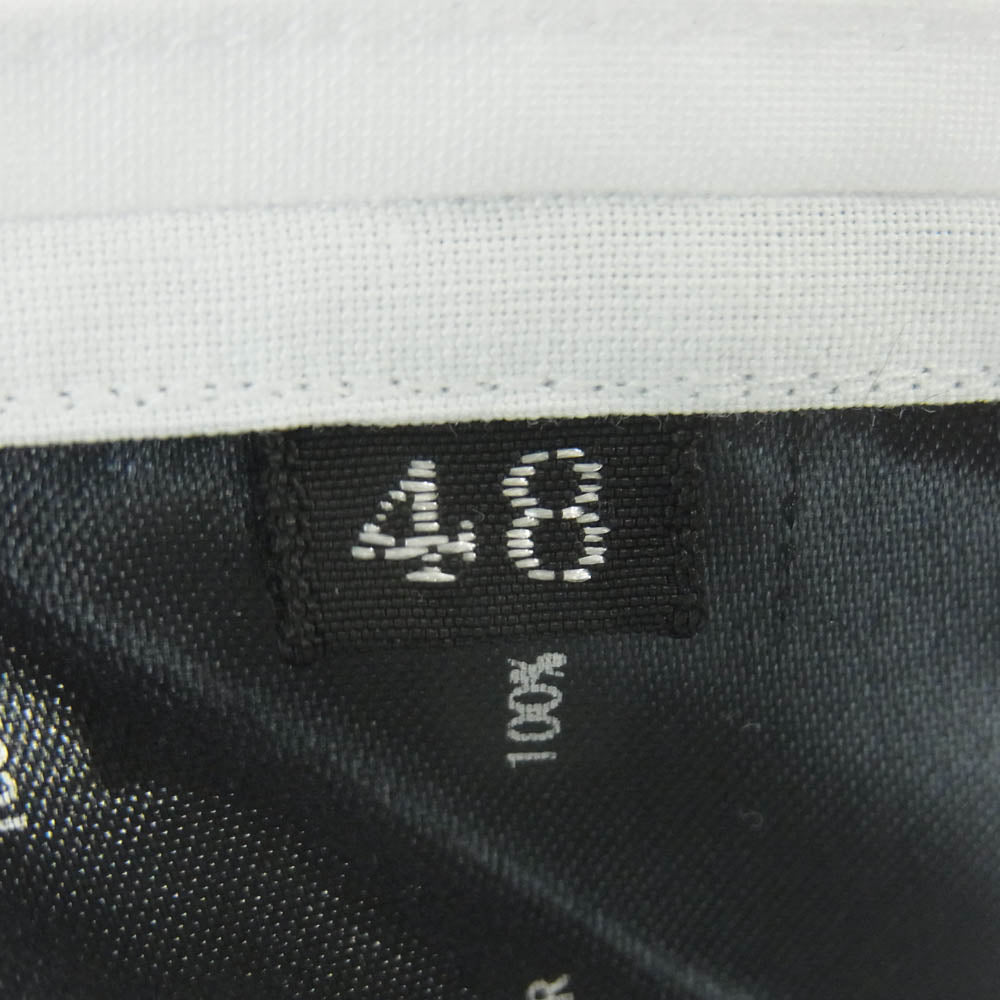 THE RERACS ザリラクス 23AW 23FW-REBL-366-J THE PERFECT SHIRT ザ・パーフェクト レギュラーカラー 長袖 シャツ ホワイト系 48【中古】