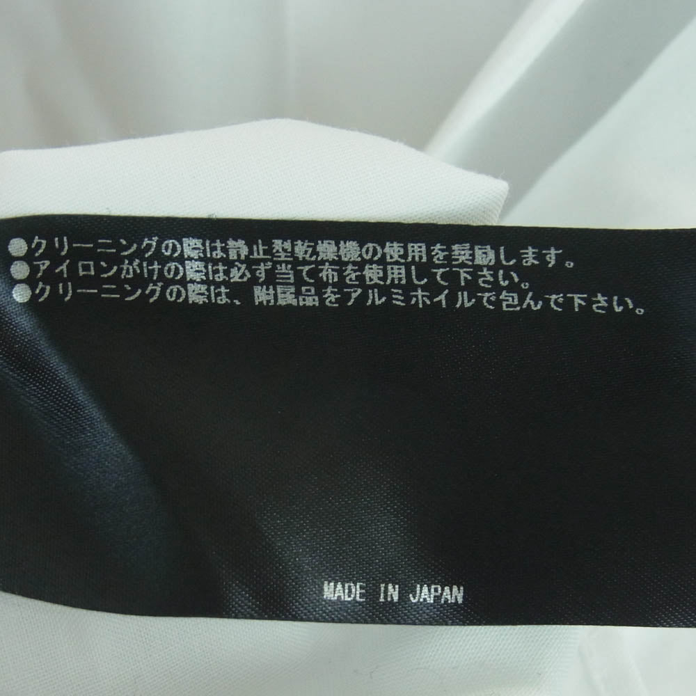 THE RERACS ザリラクス 23AW 23FW-REBL-366-J THE PERFECT SHIRT ザ・パーフェクト レギュラーカラー 長袖 シャツ ホワイト系 48【中古】