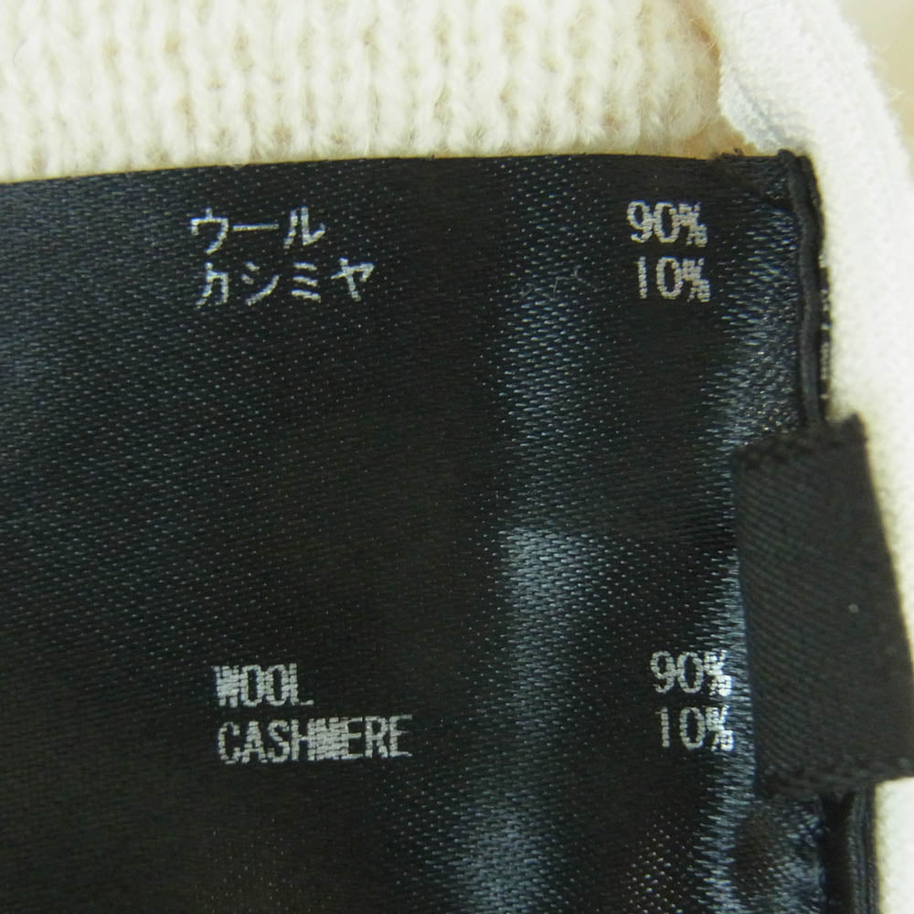 THE RERACS ザリラクス 24AW 24FW-REKN-376-J V NECK KNIT VEST Vネック ニット ベスト ホワイト系 FREE【中古】