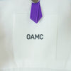 OAMC オーエーエムシー 23SS 23E28OAU54 MARK SHIRT フォトプリント パッチ 長袖 シャツ ルーマニア製 ホワイト系 L【中古】