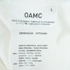 OAMC オーエーエムシー 23SS 23E28OAU54 MARK SHIRT フォトプリント パッチ 長袖 シャツ ルーマニア製 ホワイト系 L【中古】