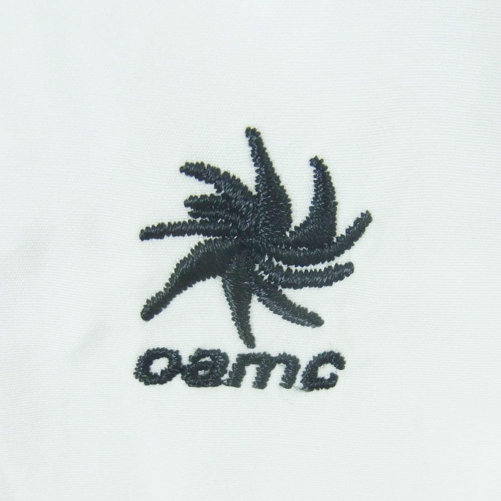 OAMC オーエーエムシー 23SS 23E28OAU54 MARK SHIRT フォトプリント パッチ 長袖 シャツ ルーマニア製 ホワイト系 L【中古】