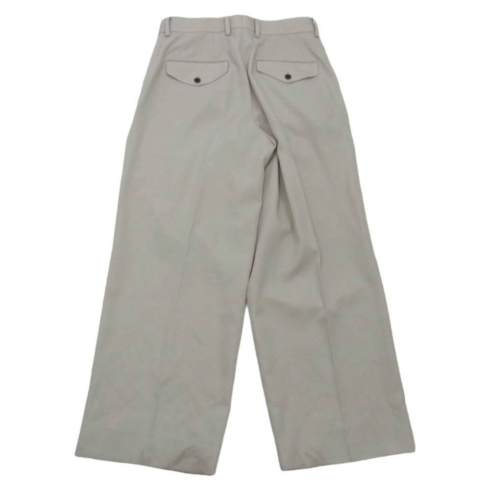 THE RERACS ザリラクス 25SS 25SS-REPT-241-J THE SLACK 2TUCK ザ・スラック 2タック パンツ グレー系 48【中古】