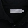 GRAPHPAPER グラフペーパー 24SS GM241-50032B High Count Wide Spread Collar Shirt ハイカウント ワイドスプレッドカラー 長袖 シャツ ブラック系 2【中古】