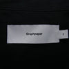 GRAPHPAPER グラフペーパー 24SS GM241-50032B High Count Wide Spread Collar Shirt ハイカウント ワイドスプレッドカラー 長袖 シャツ ブラック系 2【中古】