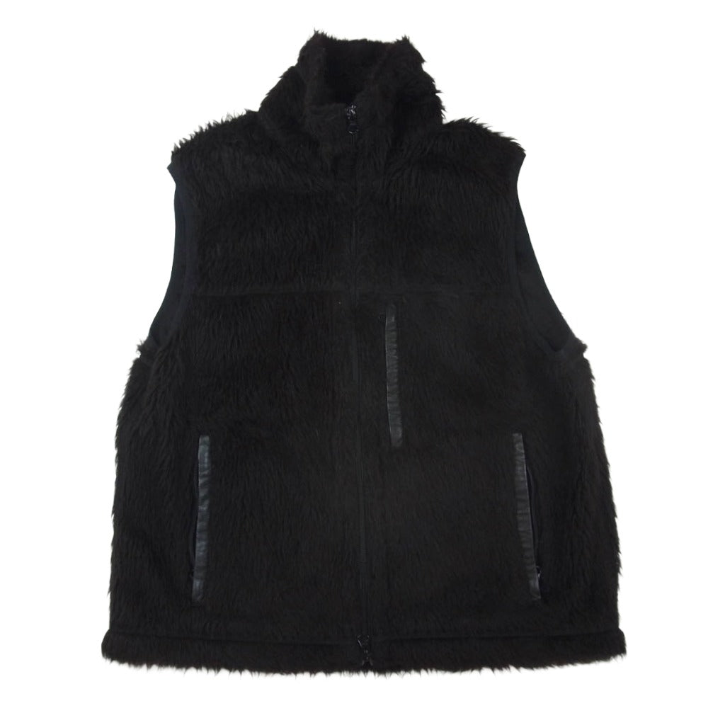 markaware マーカウェア ALPACA FLEECE VEST アルパカフリース ベスト ダークブラウン系 1【中古】