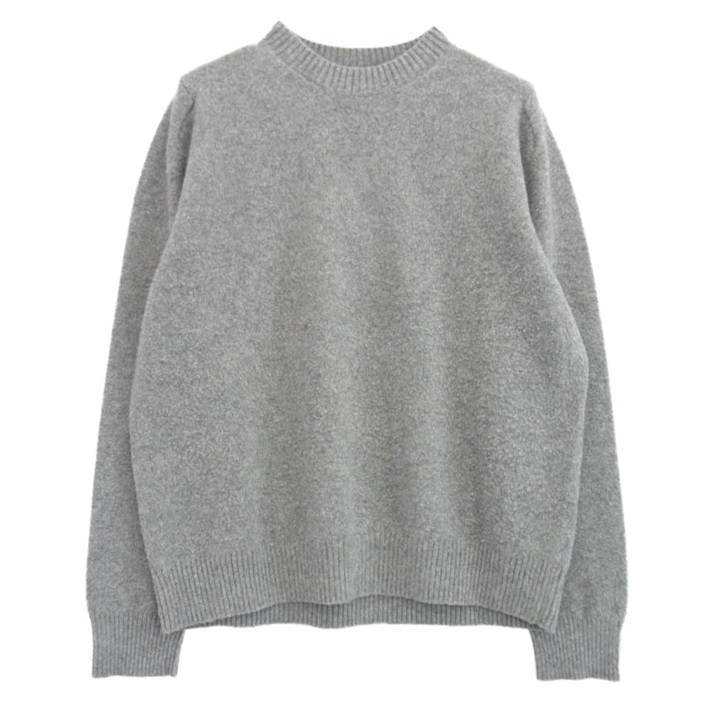 OAMC オーエーエムシー 22AW 22A28OAK09 バックロゴ ニット セーター グレー系 L【中古】