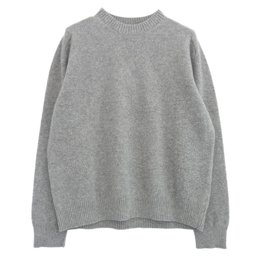OAMC オーエーエムシー 22AW 22A28OAK09 バックロゴ ニット セーター グレー系 L【中古】