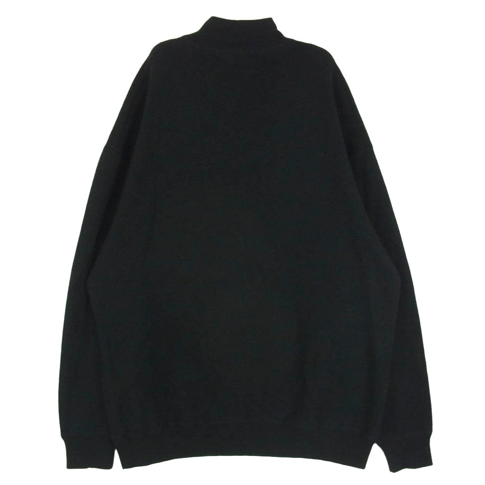 GRAPHPAPER グラフペーパー BD14102 カシミヤ混 シルク モックネック ニット セーター ブラック系 FREE【中古】