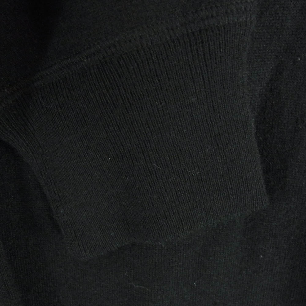 GRAPHPAPER グラフペーパー BD14102 カシミヤ混 シルク モックネック ニット セーター ブラック系 FREE【中古】